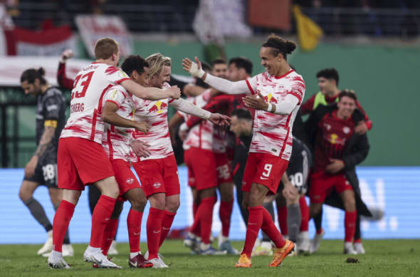 DFB Pokal final Leipzig v Freiburg