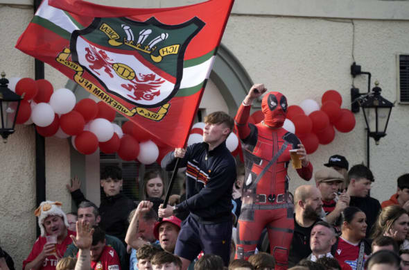 Wrexham celebrate promotion